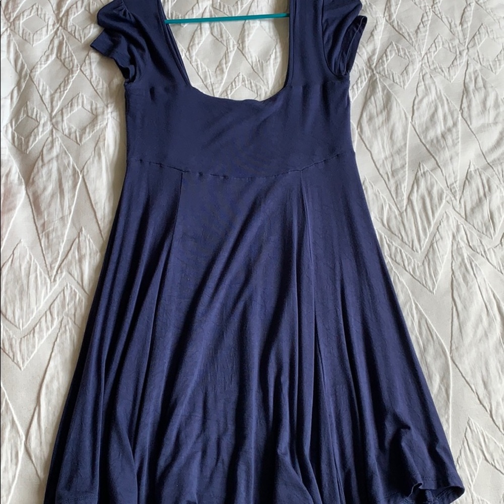 Super comfortable dark blue dress